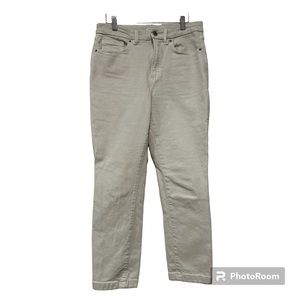 Good American Good Classic Straight Jeans Bone 29